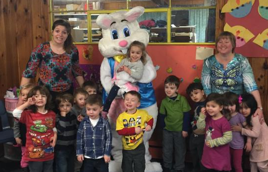 New Jersey Easter Bunny Appearance at a Pre-School, Reviews Of Character-Visits.com