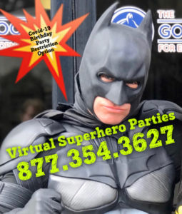 Virtual Superhero Parties, ZOOM Superhero Calls