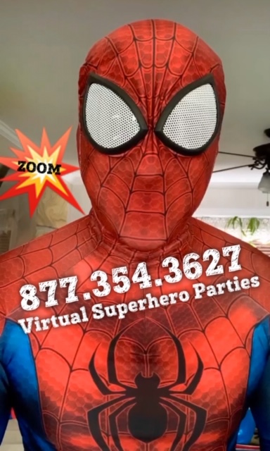 Superhero ZOOM Party, Superhero ZOOM Call